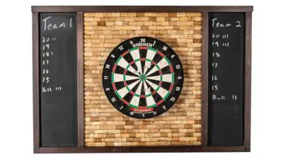 Wine Cork Backboard Dart Cabinet