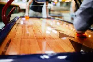 air hockey table