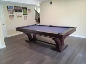 Elegant table in dining room