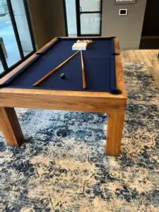 Modern natural table Newport Beach