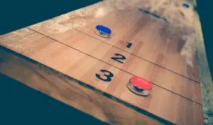 shuffle board table