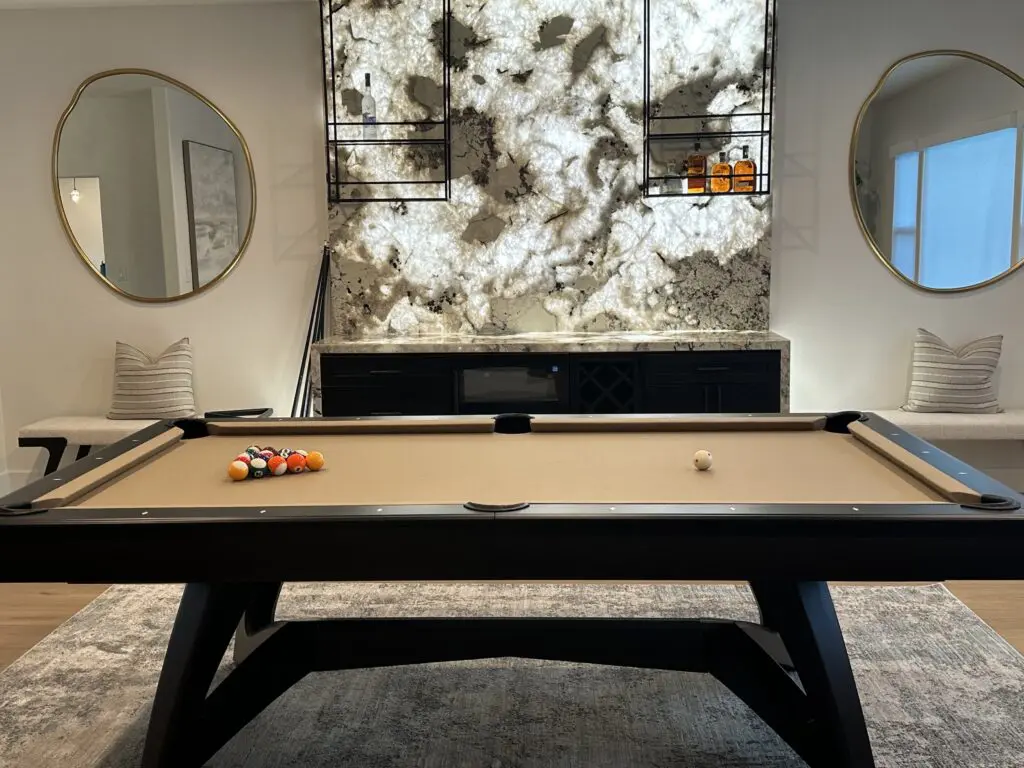 Palisades Pool Table Install