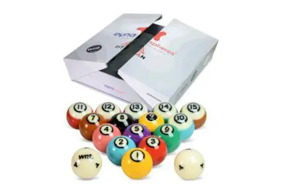 Dynaspheres Titan 572 Pool Ball Set