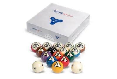 Dynaspheres Palladium 572 TV Pool Ball Set