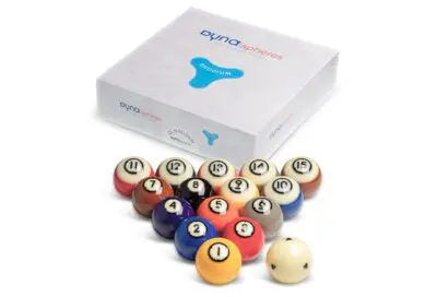 Dynaspheres Rhodium 572 Pool Ball Set