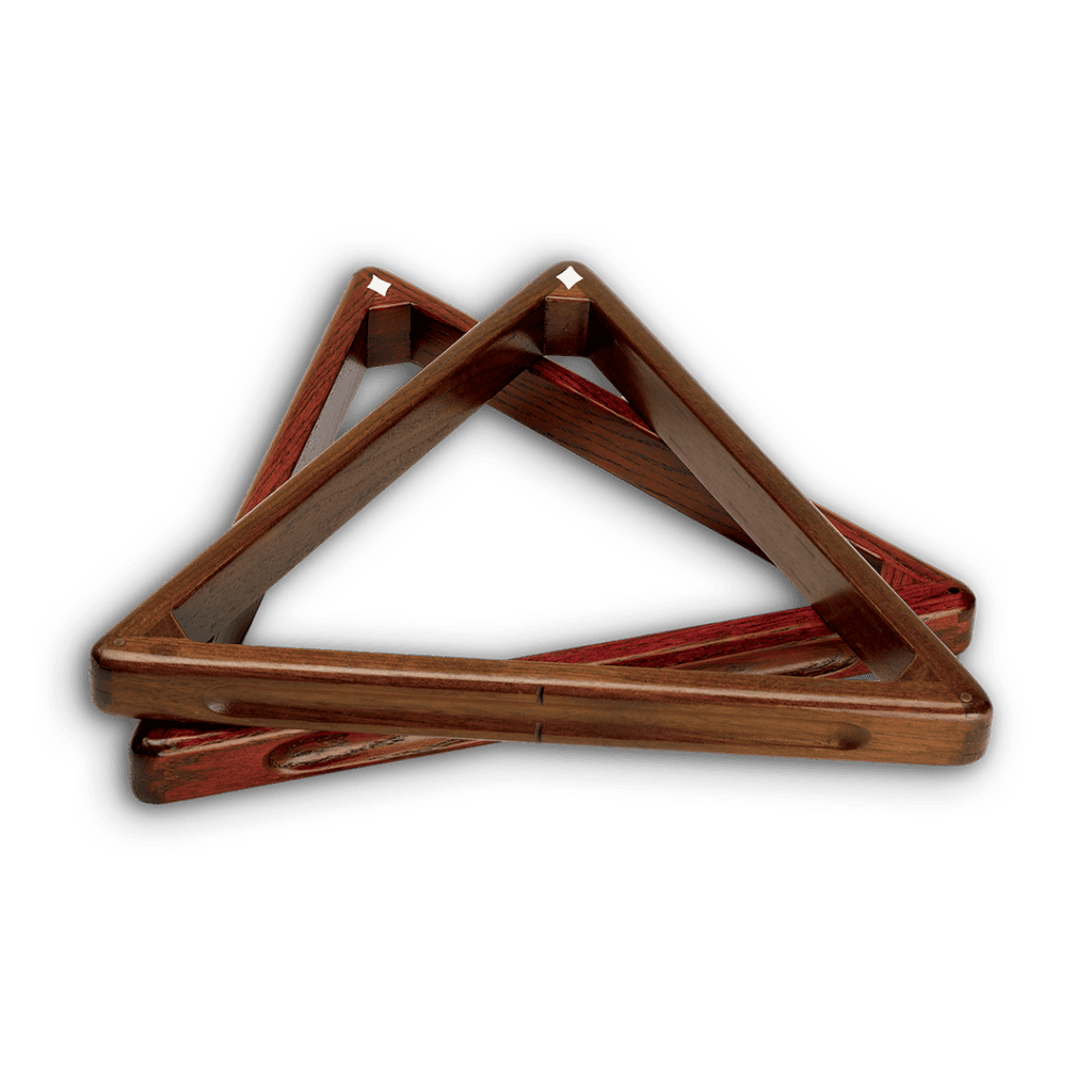 Diamond Covers Rack Diamond Triangle Ball Rack – Solid Hardwood for Perfect Breaks
