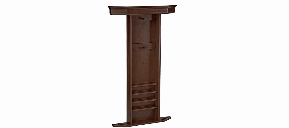 heritage wall rack empty es
