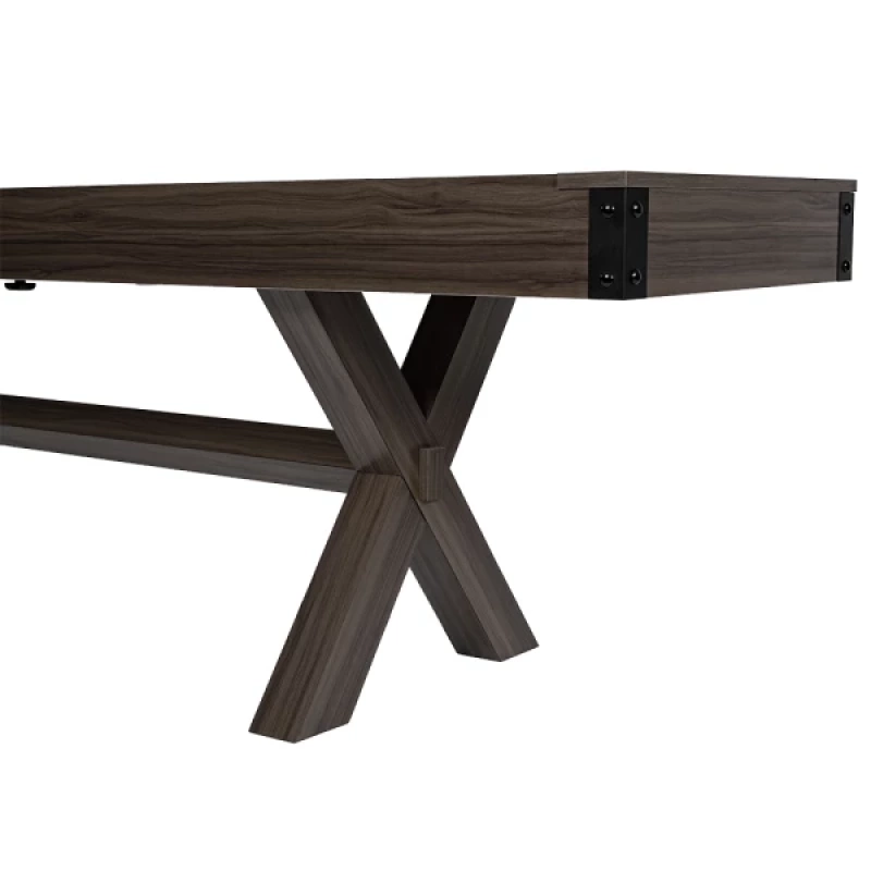 Breckenridge Shuffleboad Table Close up of leg revised 600x600 1