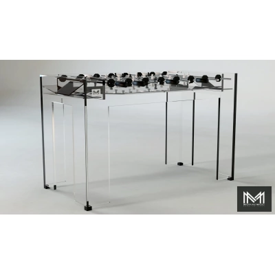 Foosball Crystal Modern Massimiliano Maggio Acrylic