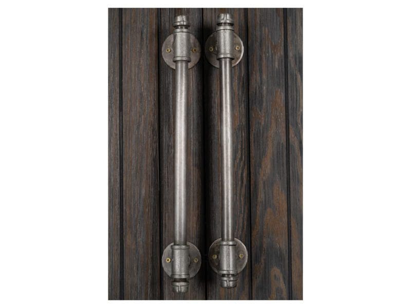 Industrial Dartbaord Handle Close up