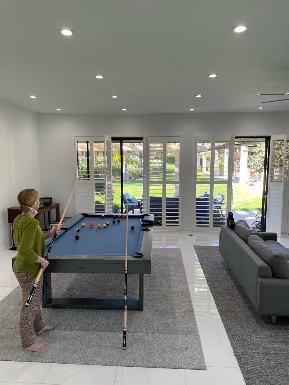 Monochromatic Pool Table In Rancho Mirage, CA | West State