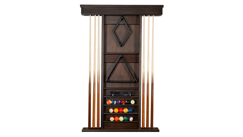Gray Walnut Ambassador Wall Rack