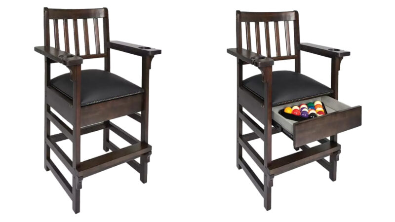 Spectator Chair Gray Walnut