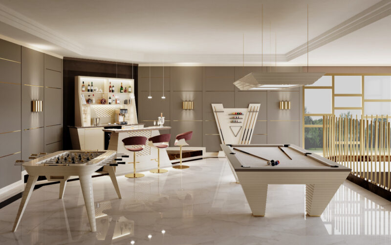Stadium Lifestyle with Pool Table