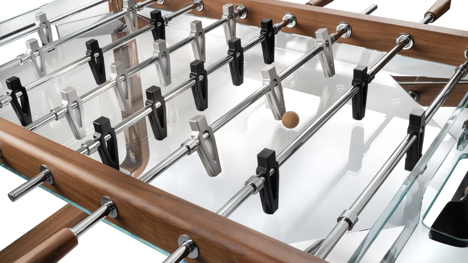 03 impatia Derby Wood walnut transparent foosball 1200
