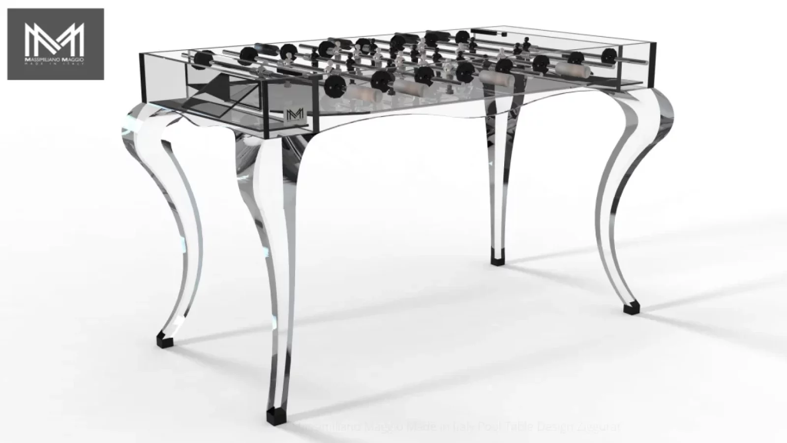 2 Bespoke Foosball Crystal Class by Massimiliano Maggio Made in Italy 1024x576 1
