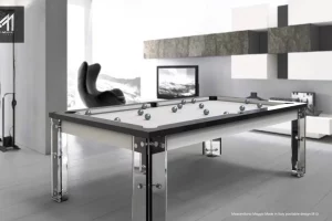 3 Biliardo M13 Massimiliano Maggio Made in italy Luxury Pool Table design Ziggurat 1