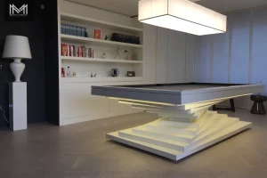 3 Ziggurat Massimiliano Maggio Made in Italy Luxury Pool Table biliardo tavolo 1200