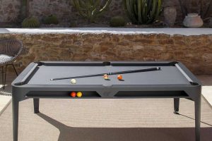 Billard Hyphen Cornilleau gris noir gris noire face