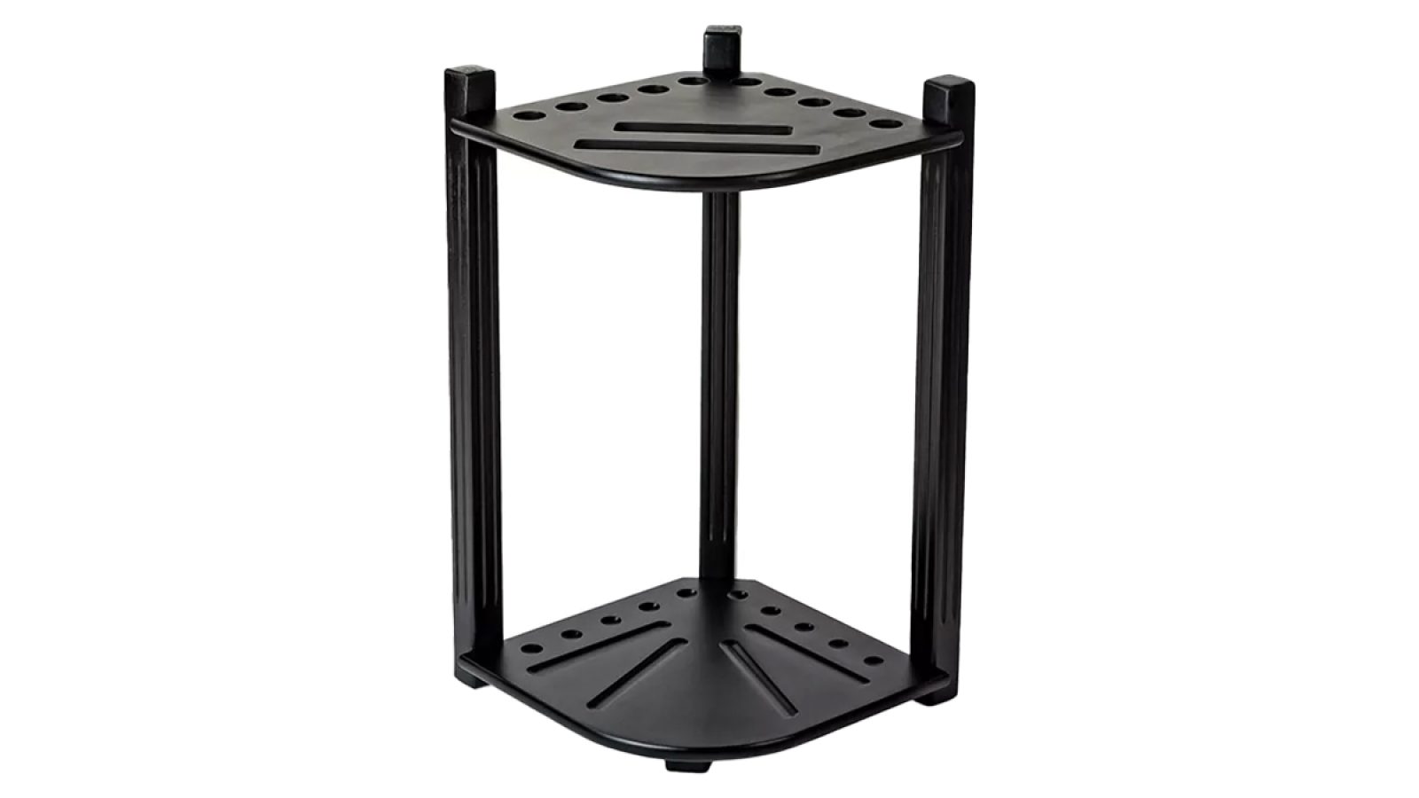 Black Corner Floor Rack Black Corner Floor Rack