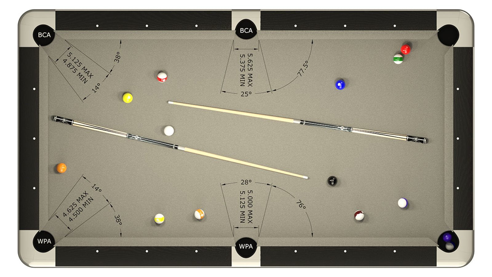 Black Crown 2 Pool Table Canada Billard 6 1296x