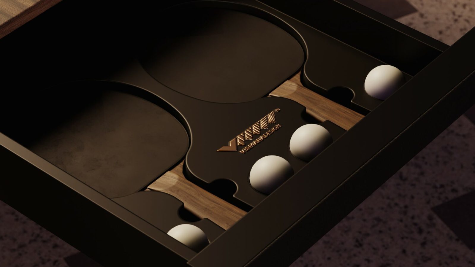 Blade drawer black