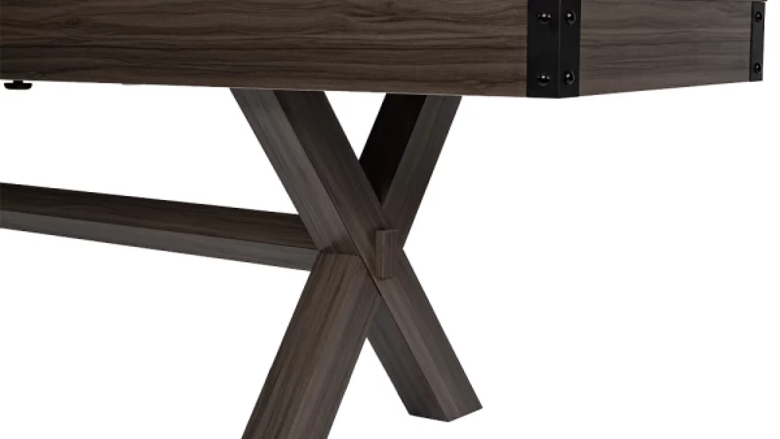 Breckenridge Shuffleboad Table Close up of leg revised 600x600 1