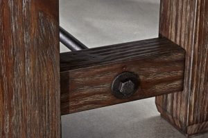 Canton shuffleboard closeup detail legs