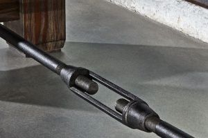 Canton shuffleboard closeup detail stretcher