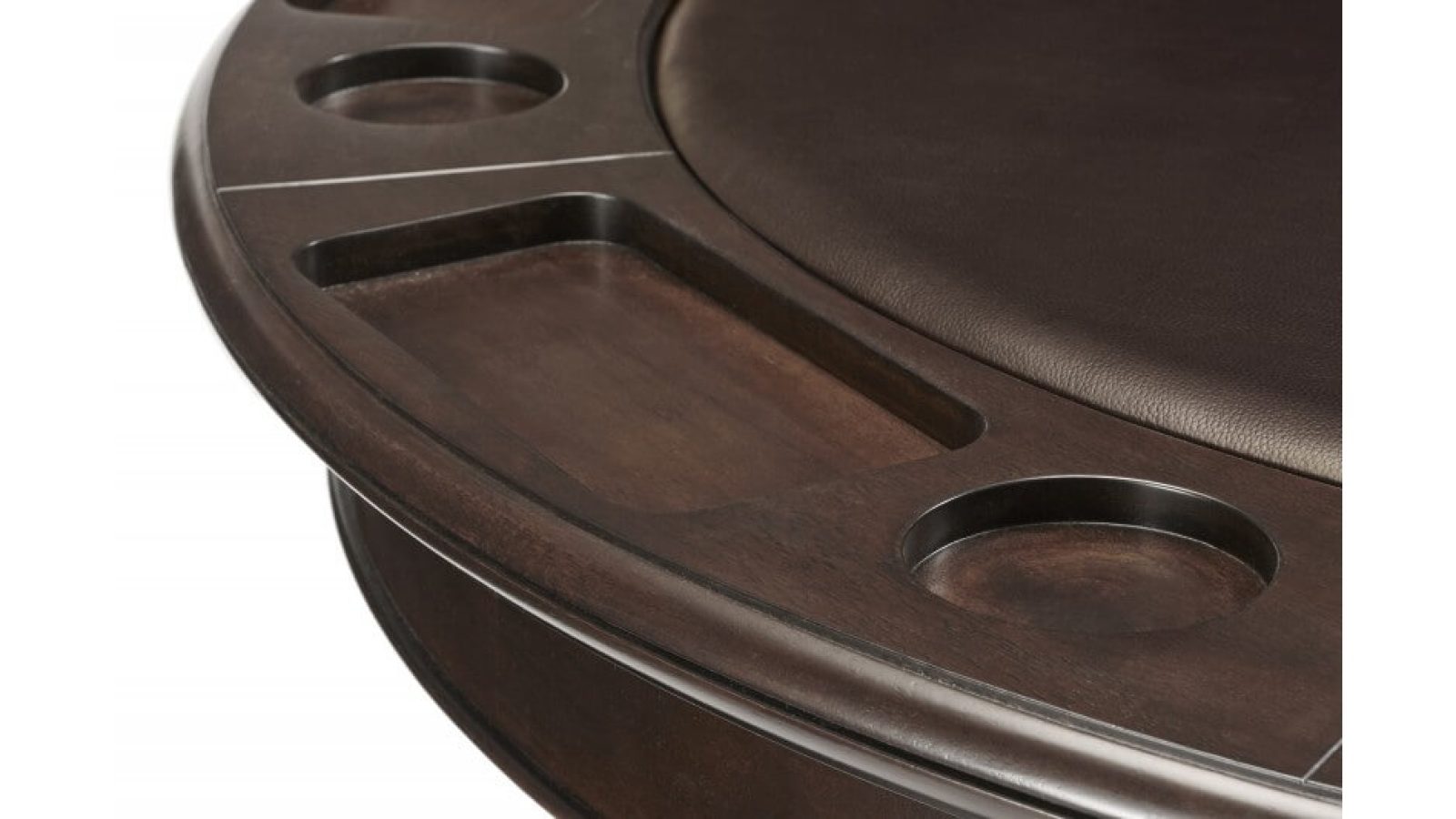 Centennial Game Table Espresso with reversible game top slots
