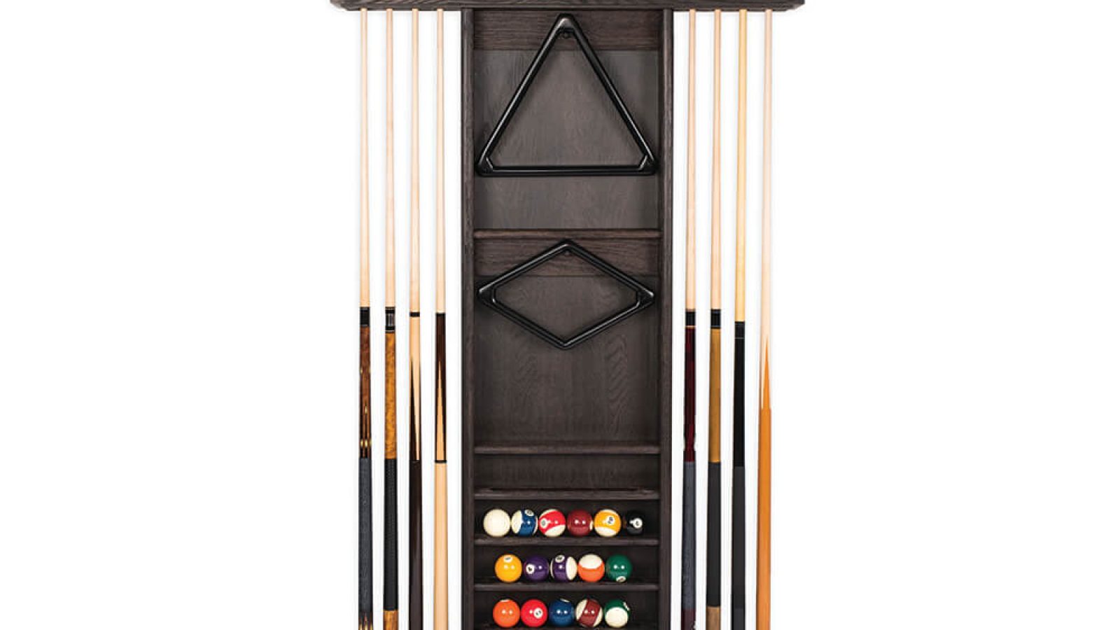 Charcoal brown wall rack comp