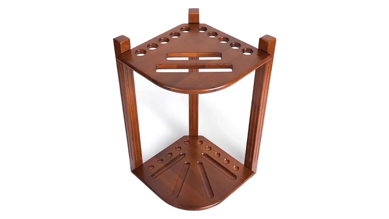 Chestnut Corner Floor Rack Chestnut Corner Floor Rack