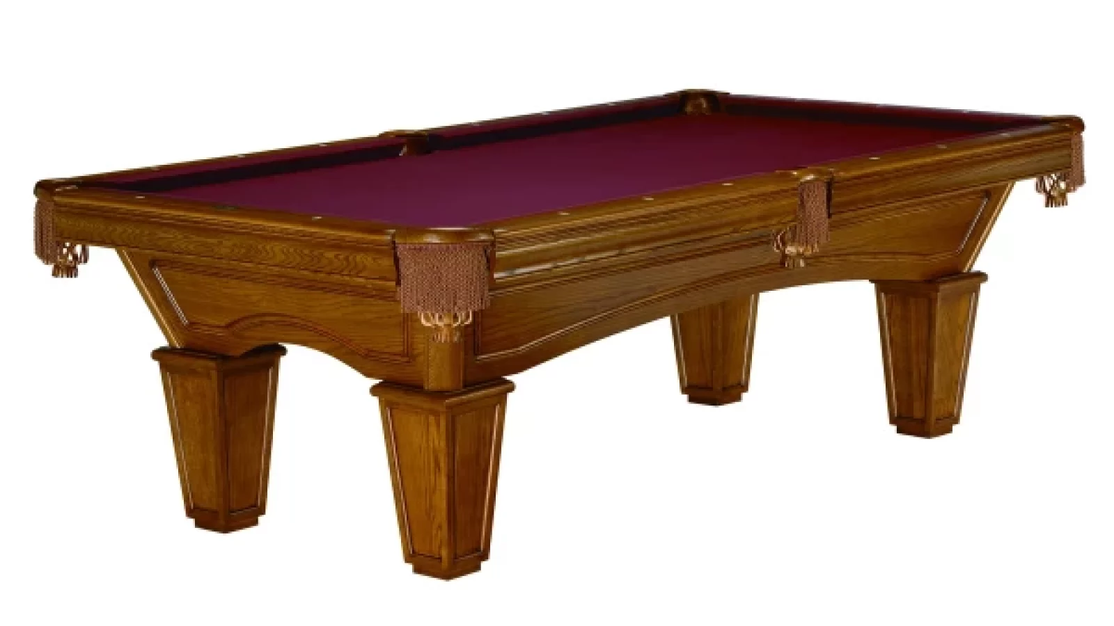 GlenwoodBilliardsTableChestnutTaperedLeg 600x600.webp
