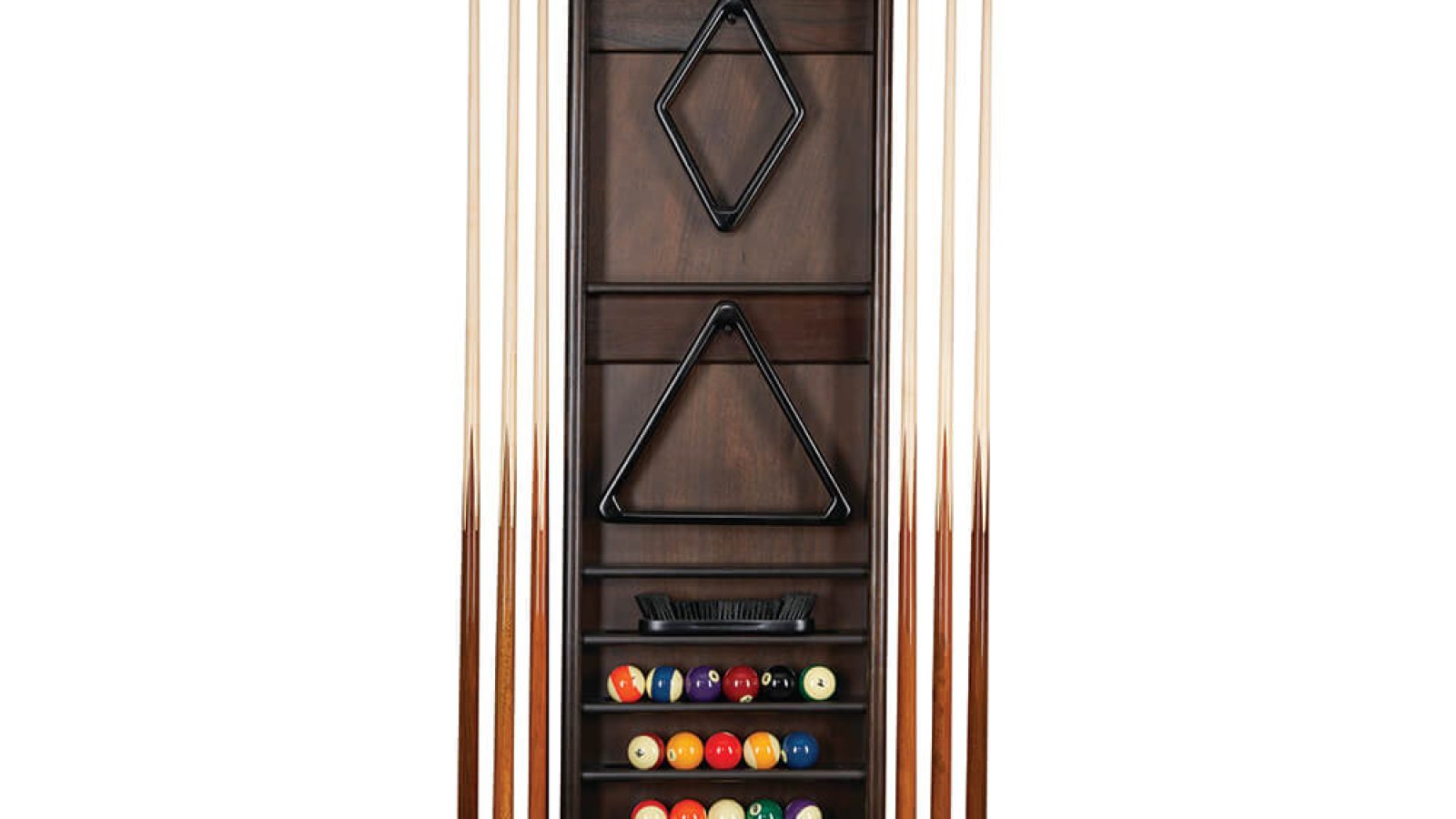 Gray Walnut Wall rack comp
