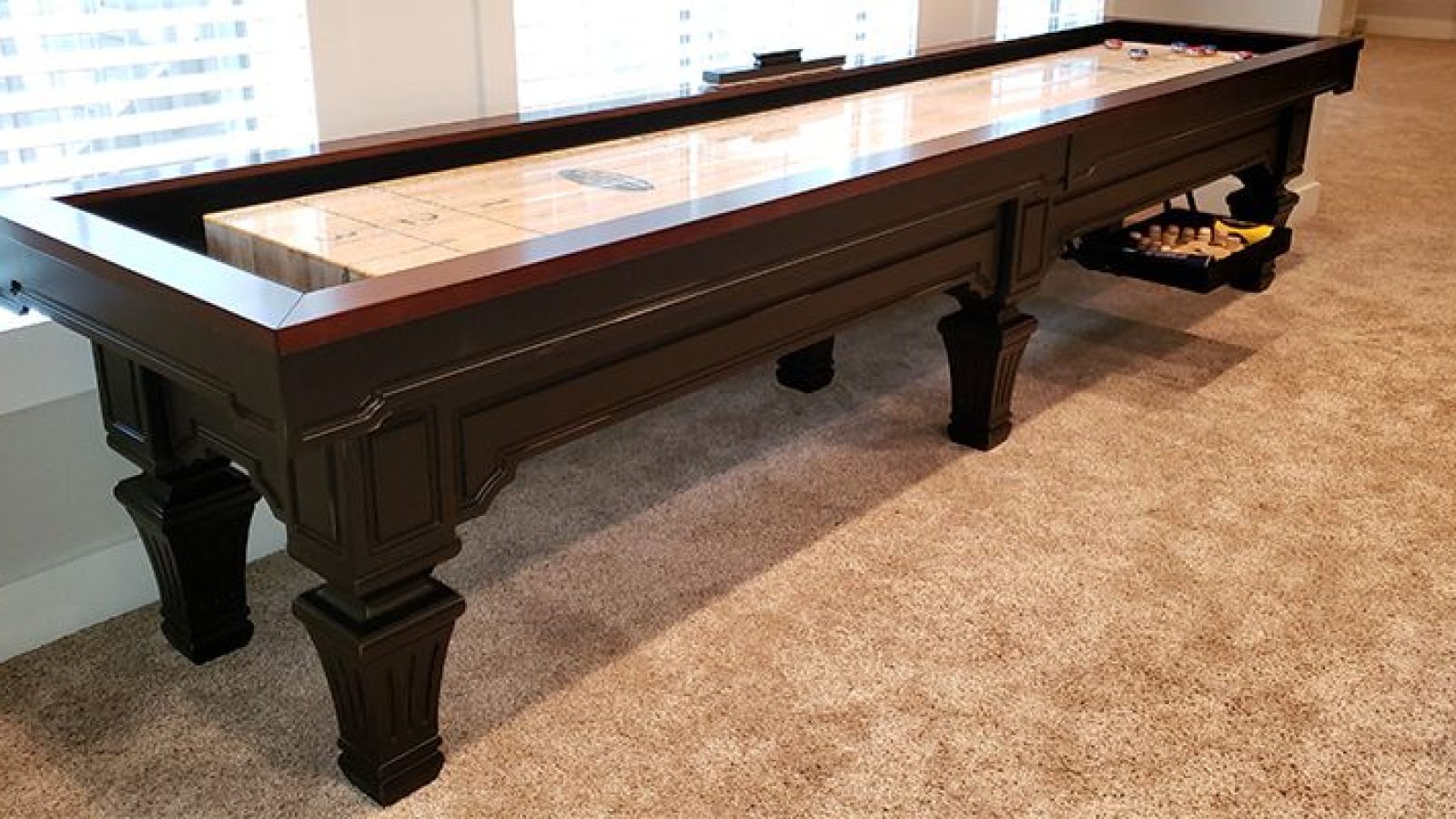 Hampton Shuffleboard MGR tm rails