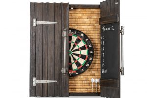Industrial Dartbaord Open and Closed