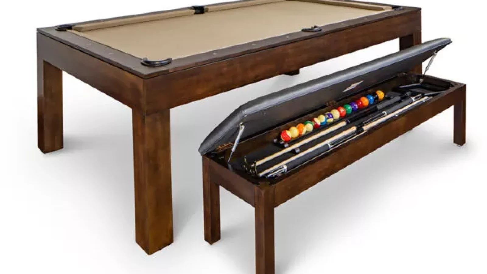 Polk Pool Table with open bench 600x450