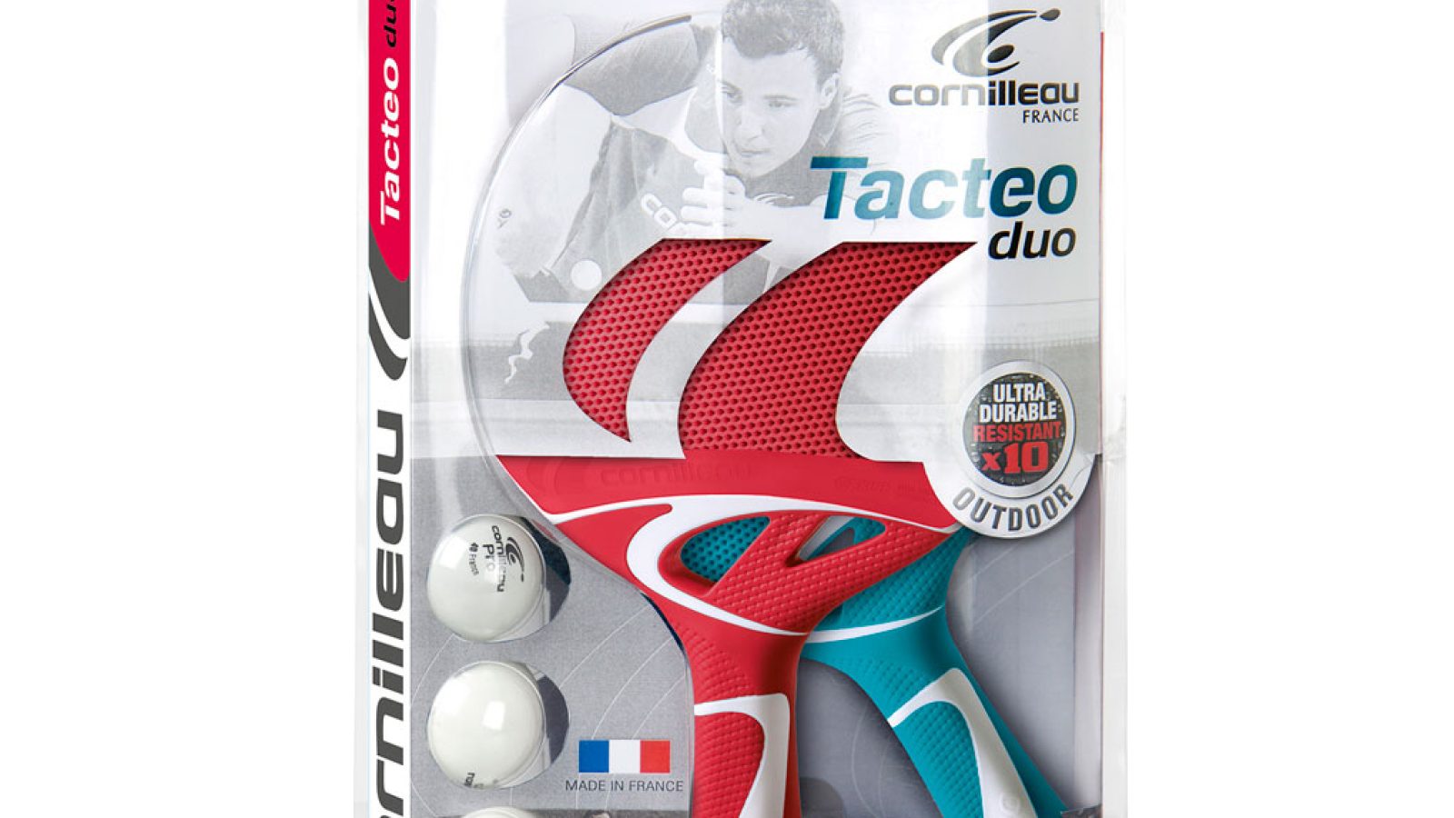 Raquette composite Cornilleau Tacteo duo
