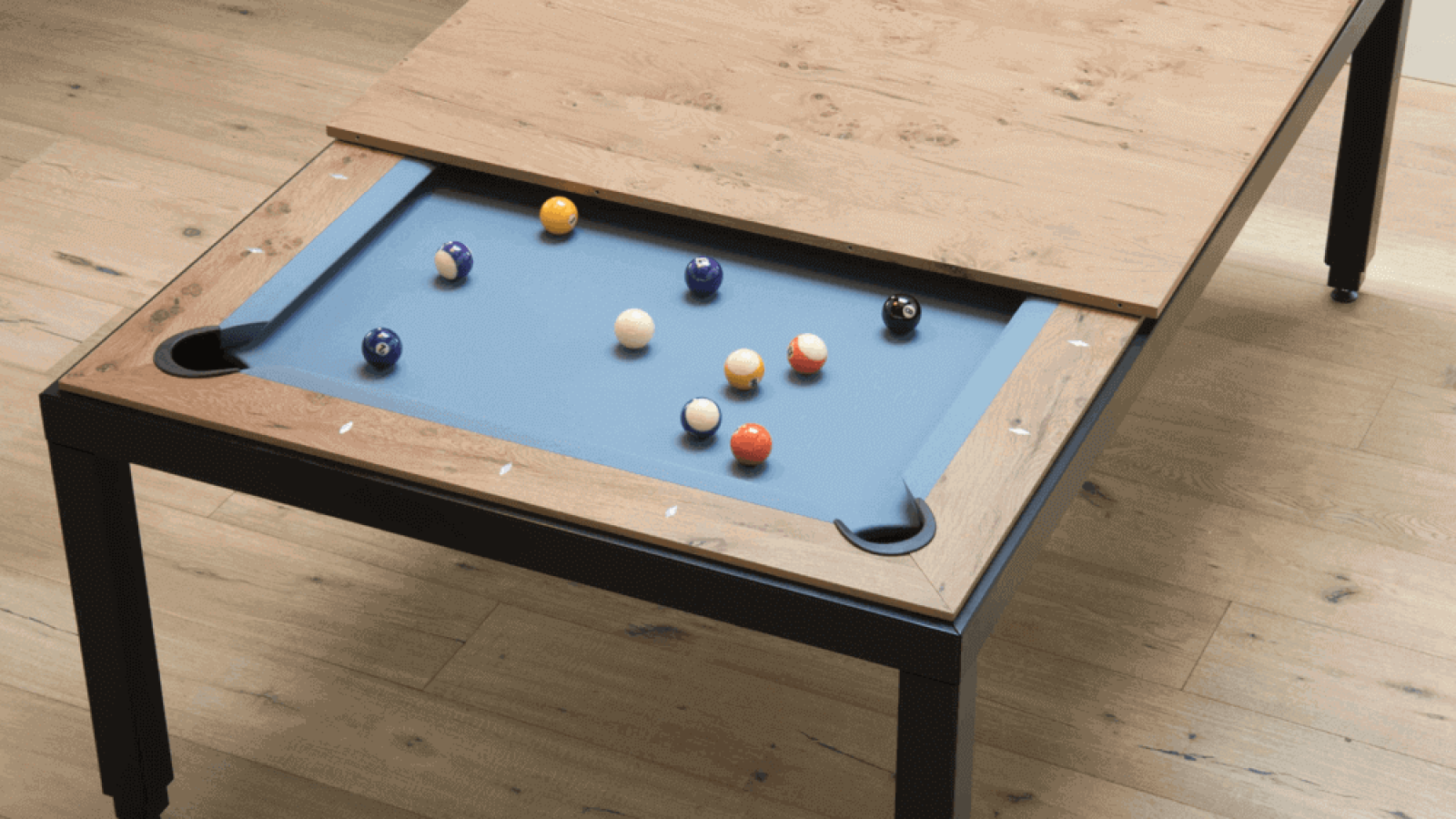 Vintage-pool-table Vintage pool table