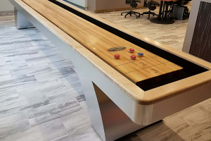Waterfall Shuffle BA with Curley Maple Rails 2