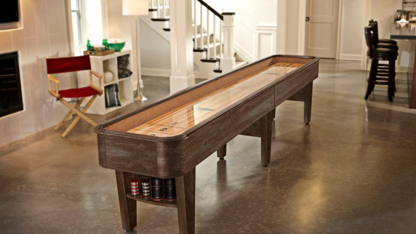 batch1 concord 12 foot shuffleboard table nutmeg 5