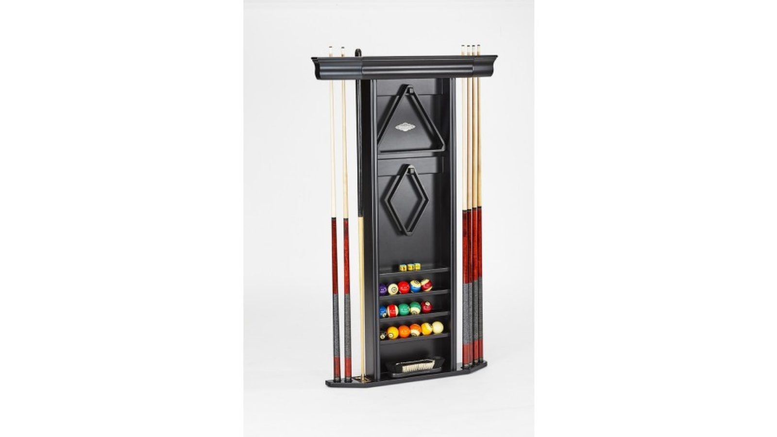 heritage wall rack matte black full website