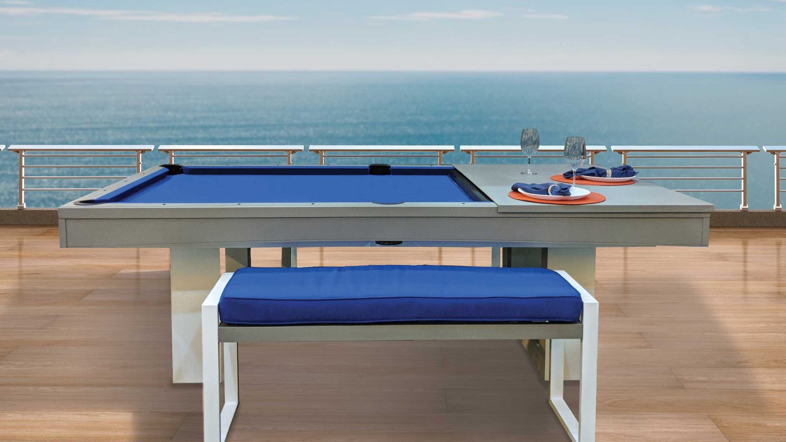 horizon outdoor pool table randroutdoors all weather billiards 1