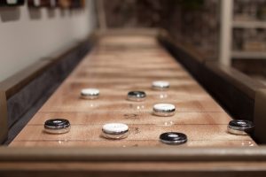 loft shuffleboard end