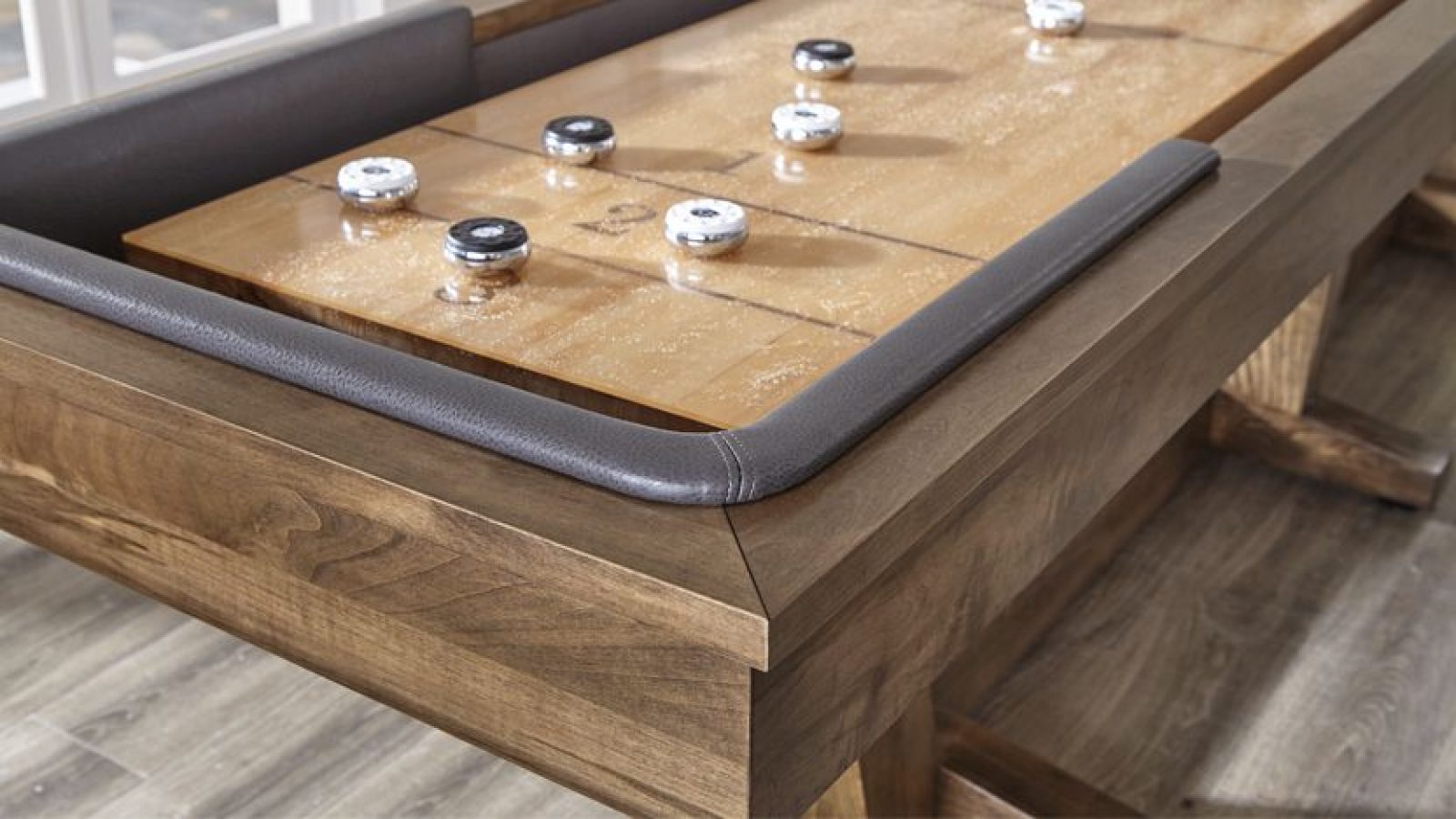 shuffleboard detail