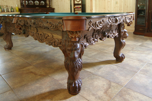 st leone pooltable walnut mnat 1