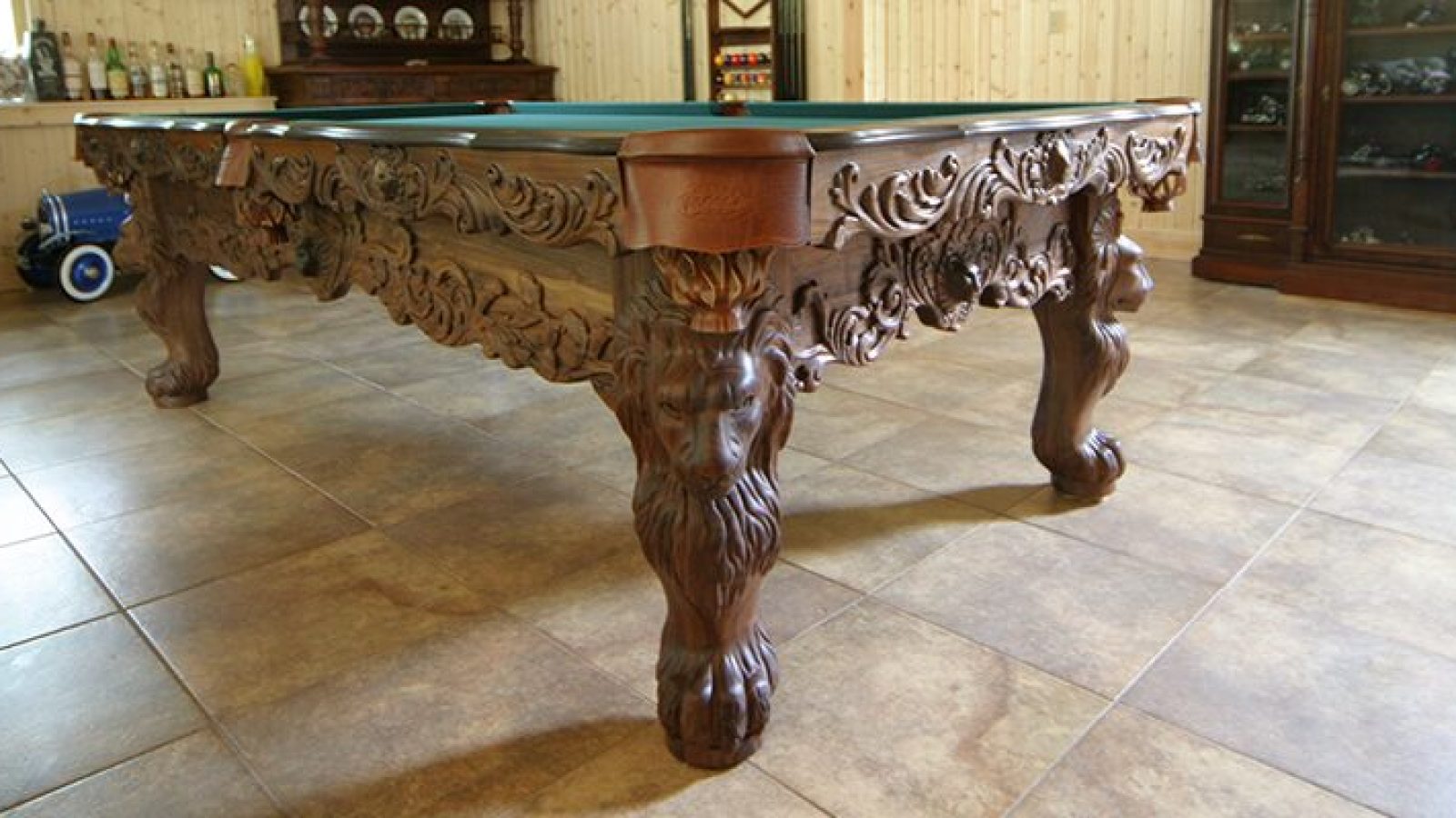 st leone pooltable walnut mnat 1