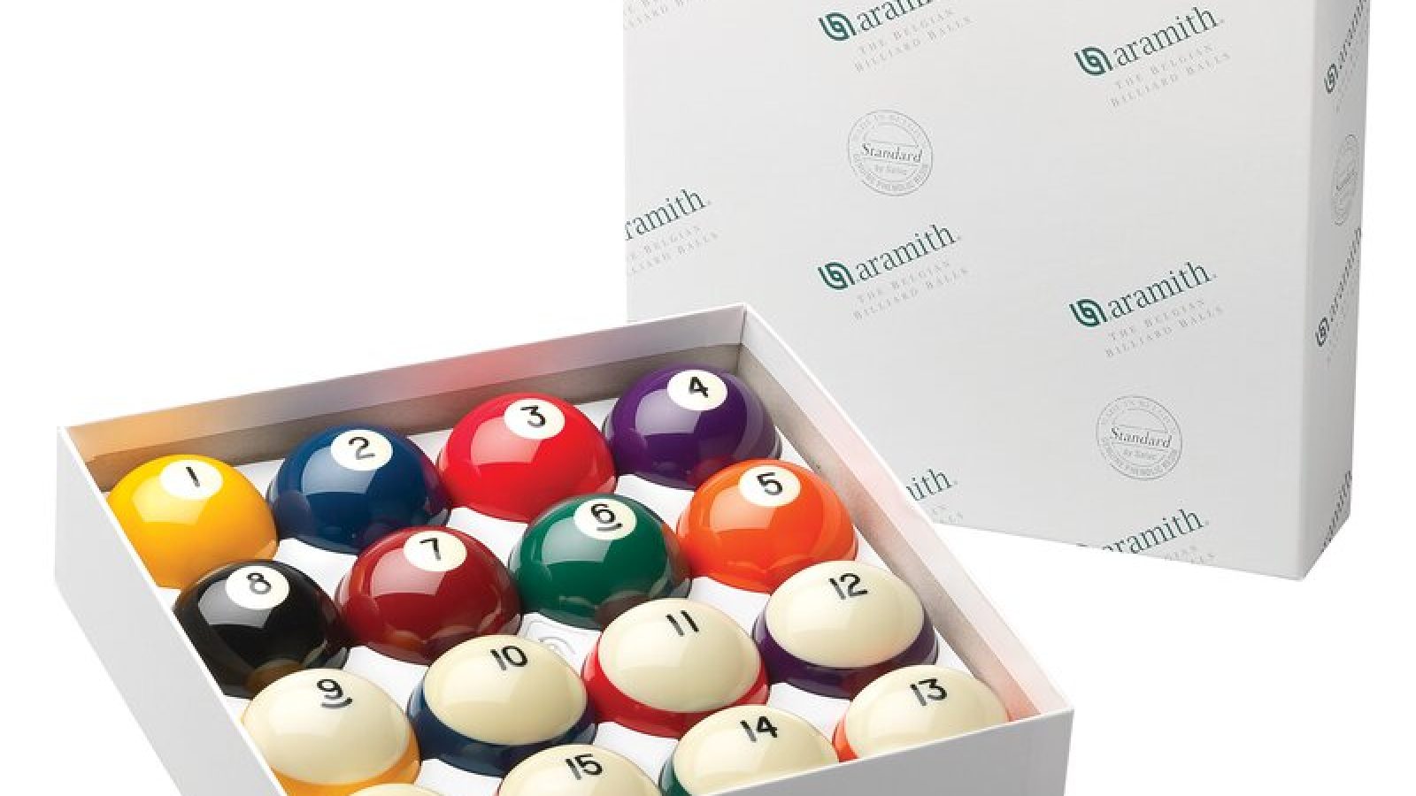 standard pool balls