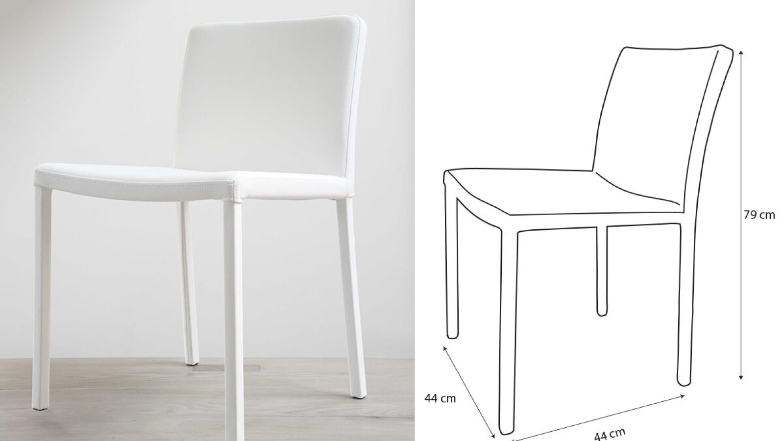 white chair